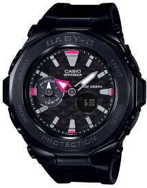 [カシオ] 腕時計 ベビージー G-LIDE BGA-225G-1AJF ブラック