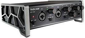 TASCAM オーディオMIDIインターフェース USB2.0/iPad接続対応/2入力2出力 ハイレゾ音源対応 US-2x2