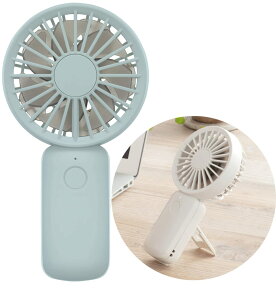 Y(RHYTHM) gѐ@ y ߓd M ΍z[J[ ł nfBt@ É DC[^[ 2d]t@ USB [d ^  u[ 16.2x8.5x3.9cm u Silky Wind Handy Fan S
