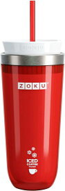 (ゾクー) Zoku アイスコーヒーメーカー トラベルマグ レッド ZK121-RD