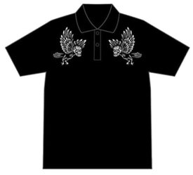 マキシマムザホルモン オフィシャルグッズ HARAPEKO-RIKISHI ポロシャツ「XL」