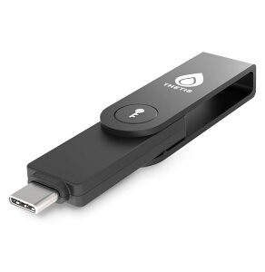Thetis Pro-C FIDO2 ZLeBL[́AUSB C܂NFCfoCXoRŐڑAFIDO 2.0 2vfF (2FA) Type C Windows / MacOS/Linus/Gmail/Facebook/Dropbox/Gith