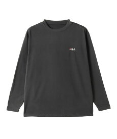 FILA(フィラ)保温クルーネック長袖TシャツチャコールグレーLサイズ