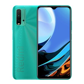 シャオミ(Xiaomi) SIMフリースマートフォン Redmi 9T 4+64GB SIMフリー オーシャングリーン 【日本正規代理店品】REDMI-9T-GREEN docomo/au/SoftBank/Rakuten Mobile 回線対応