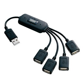 サンワサプライ USB2.0ハブ ブラック