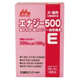 （まとめ買い）森乳サンワールド ワンラック エナジー500 20g×6包 【×3】