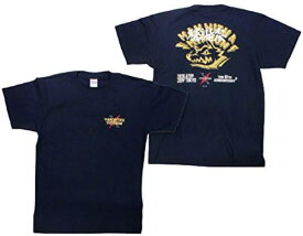 [MAN WITH A MISSION] マンウィズアミッション 祝10周年爆誕祭限定ロゴ Tシャツ M（ネイビー）