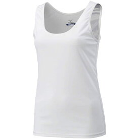 [ミズノ] インナーシャツ アイスタッチ 接触冷感 吸汗速乾 消臭 タンクトップシャツ 肌着 アンダーウェア C2JAA304 レディース ホワイト M