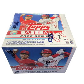 MLB 2022 Topps Series 1 Baseball Hobby Jumbo Box トップス シリーズ1 ベースボール ホビー ジャンボボックス メジャーリーグ 野球 カード