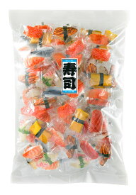 【ニューエスト】寿司キャンディ500g×1袋 送料無料 駄菓子 おやつ 飴 おもしろ 宴会 パーティー 忘年会 納会 ※沖縄・離島お届け不可