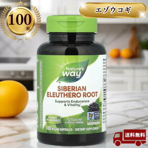 yNature's Way z VxAGEe[g G]ERM VxAlQ Siberian Eleuthero 100 lC`[YEFC