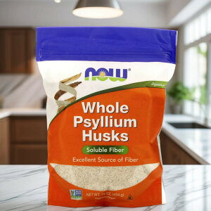 NOW Foods Whole Psyllium Husks@SIIoRO@16OZ.@454g