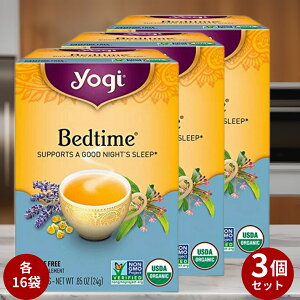 YOGI TEA MeB[ Bed Time L@n[ueB[ 16eB[obO 3pbN