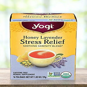 Yogi Teas MeB[ nj[x_[ n[ueB[Honey Lavender 16 eB[obO JtFCt[