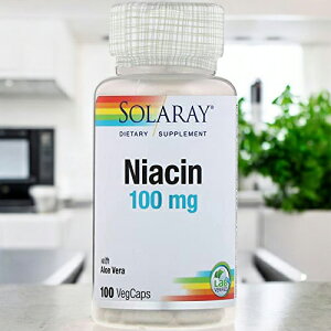 �_���������^Solaray(�\�����[) �i�C�A�V�� 100�� Niacin 100mg ���̓� ������ �ăM�t�g