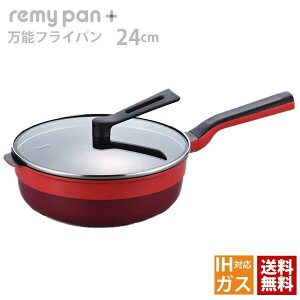 和平フレイズ レミパンプラス 24cm RHF-302 [レッド] (フライパン 