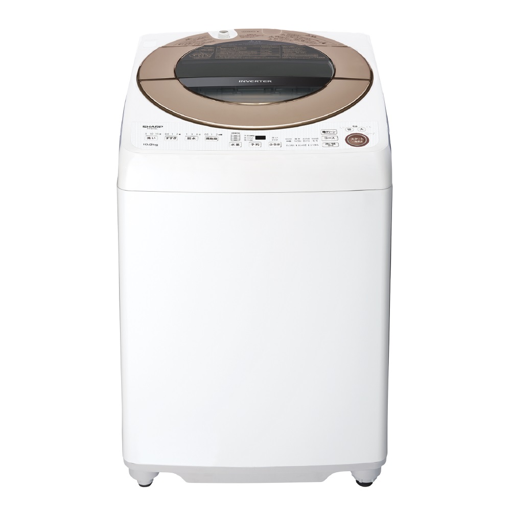【楽天市場】家庭用全自動洗濯機１０ｋｇ「シャープ ES-GV10E