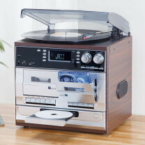 楽天市場】ダブルカセット ダブルcd マルチレコードプレーヤーの通販