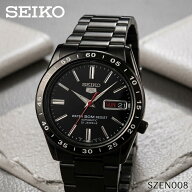 SEIKO セイコー5 黒い稲妻 SZEN008 セイコー SEIKO5 ブラックサンダー 自動巻き オートマチック 機械式時…