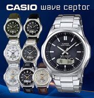 【ポイント7倍】CASIO カシオ ソーラー電波腕時計 waveceptor 紳士用　電波時計 casio 腕時計 カシオ 正…