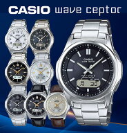 【ポイント7倍】CASIO カシオ ソーラー電波腕時計 waveceptor 紳士用　電波時計 casio 腕時計 カシオ 正…