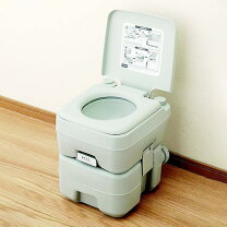 楽天市場】本格派ポータブル水洗トイレ 簡易トイレ (10l)の通販