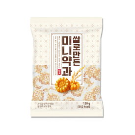 【全国送料無料】MIGA お米で作り上げたミニーヤッカ 120g*1袋　個別包装！ 韓国食材 韓国お菓子 美味しいお菓子 韓国食品　ミニ薬菓　ヤッカ　韓国伝統菓子