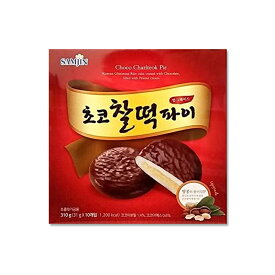 （SAMJIN) もちチョコパイ10個入310g*【1箱】韓国食品　韓国スイーツ　/韓国チョコ　/　韓国お土産/　韓国お菓子/　韓国料理