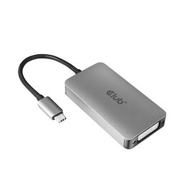 Club 3D USB Type C to DVI-D DUAL LINK Active Adapter アクティブアダプタ [HDCP ON バージョン]（CAC-1510）