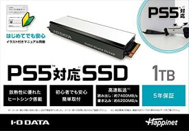 アイ・オー・データ機器 PS5対応 M.2 拡張SSD ヒートシンク付 1TB (型番:HNSSD-1P5)