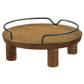 リッチェル ペット用 木製テーブル シングル ブラウン 超小型犬・小型犬用 食器台 (92500319)