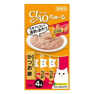 いなば CIAO ちゅ〜る 宗田かつお＆かつお節 14g×4本(12600103)