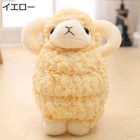羊 ヒツジ ぬいぐるみ 抱き枕 25-45CM ふわふわ もちもち かわいい 動物 おもちゃ 子供 彼女へ 誕生日 プレゼント 贈り物 ふかふか 柔らかい お祝い 入園祝い 入学祝い バレンタイン 4色選択