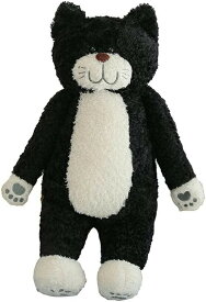 動物 ぬいぐるみ 猫 ネコ 置物 抱き枕 縫い包み 大きい クッション かわいい 昼寝まくら やわらか 特大 子供の日 雑貨 装飾 添い寝 リアル お祝い プレゼント もちもち 癒し系 七夕 ブラック