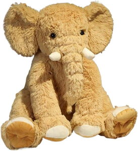 ゾウ ぬいぐるみ 象 抱き枕 かわいい 大きい 肌触り良い 子供の日 やわらか 可愛い 萌え添い寝 誕生日 イエロー 記念日 クリスマス プレゼント 気持ちいい クッション ふわふわ 多機能 45cm