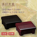 うなぎ 重箱 ｜ うな重重箱 うな重箱 鰻重 うな重容器 うな重 容器 お重 一段 お重うなぎ 業務用 和食 テイクアウト 容器 丑の日 土用の丑の日 プレゼント ギフト 耐熱 食洗機対応 漆器 越前漆 日本製 ｜ 木目丼重 溜内朱 福井クラフト