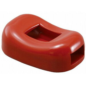 ビーンズ箸止兼用箸置 朱 AC 箸置き 箸止兼用 PC製箸置き 業務用 飲食店 カトラリーレスト シンプル箸置き キッチン雑貨 卓上小物 和食器