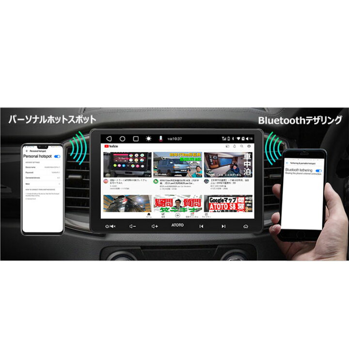 楽天市場】【ATOTO公式 S8G2119UP S8 UltraPlus カーナビ 10インチ 