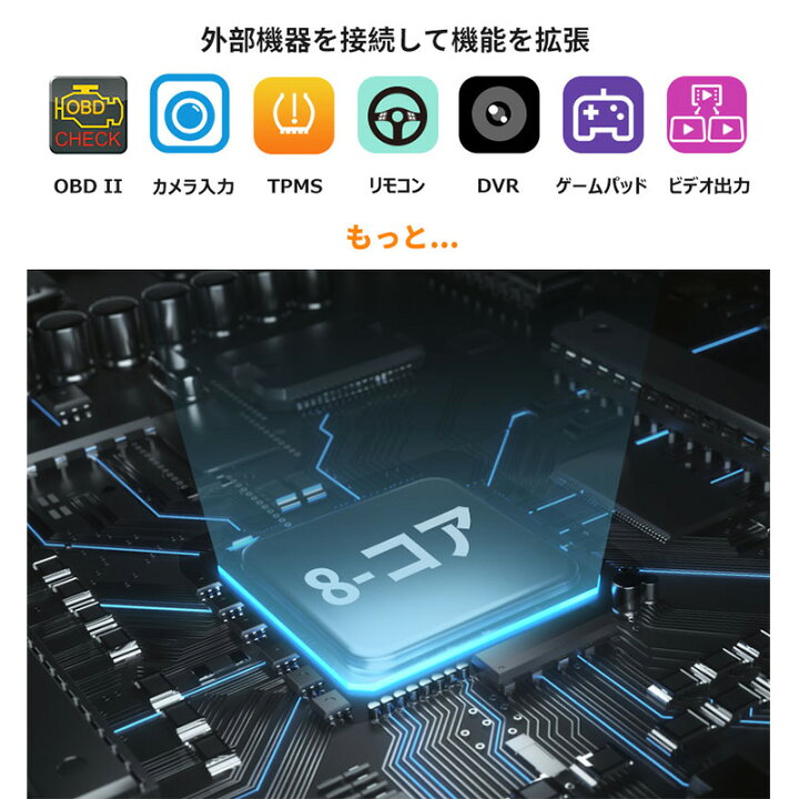 楽天市場】楽天1位！【A6G209PF+AC-HD02LR-A セット】atoto a6 