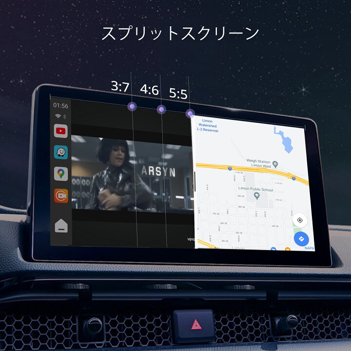 楽天市場】【ATOTO公式 CB6A-J-BK ワイヤレス carplay AI Box】atoto 