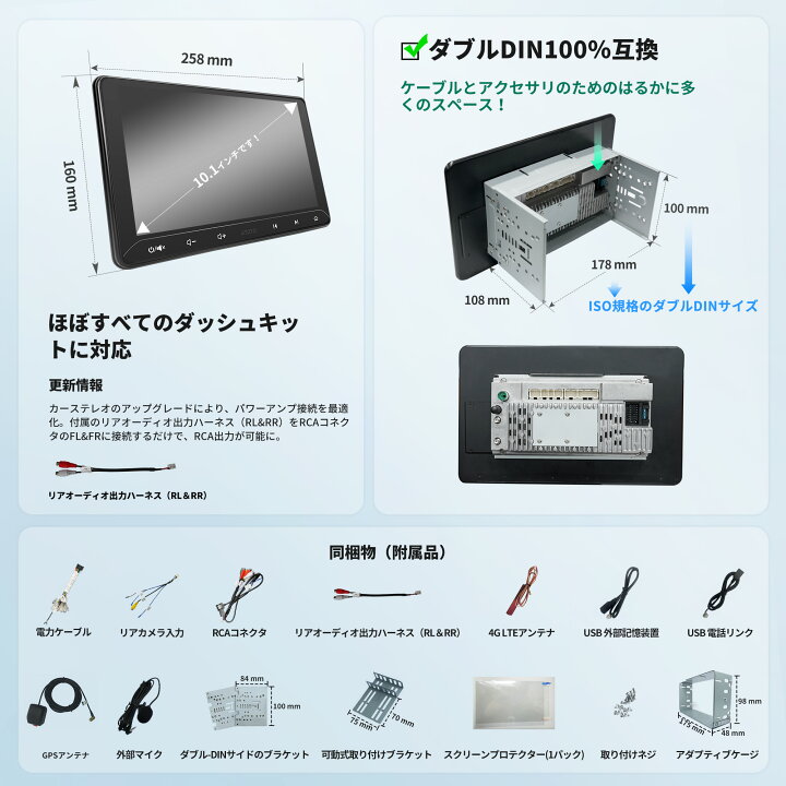 楽天市場】【ATOTO公式 S8G2114MX 10インチ カーナビ】atoto s8 2din 