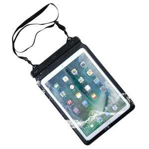 iPad Pro �h���P�[�X 12.9�C���`�Ή� �ō��h���K�i IPX8 �M�d�i���� �h�o �h���^�u���b�g�P�[�X 2in1 PC �J�o�[ �傫�� �^�u���b�g�h���P�[�X �C �~�J �� �䕗 �ނ� �L�����v �A�E�g�h�A �����C 12�C