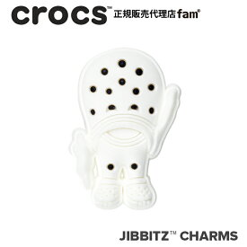 クロックス アクセサリー【jibbitz ジビッツ】SYMBOL1 /Lil Classic White/リトル クラシック「ホワイト」|10008061