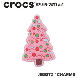 クロックス アクセサリー【jibbitz ジビッツ】SYMBOL2 /Pink Christmas Tree/ピンク クリスマスツリー/X’mas|10008805