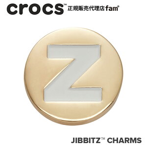 �N���b�N�X crocs�y�A�N�Z�T���[ jibbitz �W�r�b�c�zGOLD Letter Z / �S�[���h���^�[�uZ�v|10008532