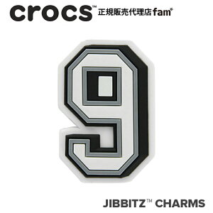 �N���b�N�X crocs�y�A�N�Z�T���[ jibbitz �W�r�b�c�zNUMBER 9 / �i���o�[�u9�v|10006957