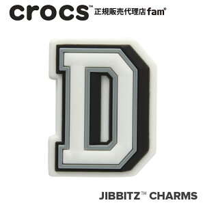 �N���b�N�X crocs�y�A�N�Z�T���[ jibbitz �W�r�b�c�zLetter D / ���^�[�uD�v|10006997