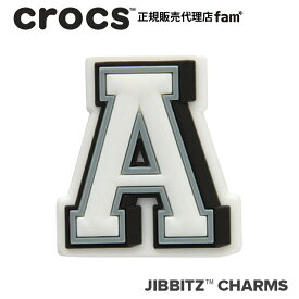 クロックス アクセサリー【jibbitz ジビッツ】Letter A / レター「A」|10006994