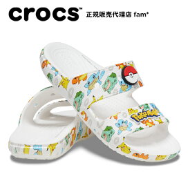 『40%OFF』クロックス crocs【メンズ レディース サンダル】Classic Crocs Pokemon Sandal/クラシック クロックス ポケモン サンダル/ホワイト×マルチ｜##