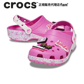 クロックス crocs【メンズ レディース サンダル】Barbie Classic Clog/バービー クラシック クロッグ/エレクトリックピンク/｜☆